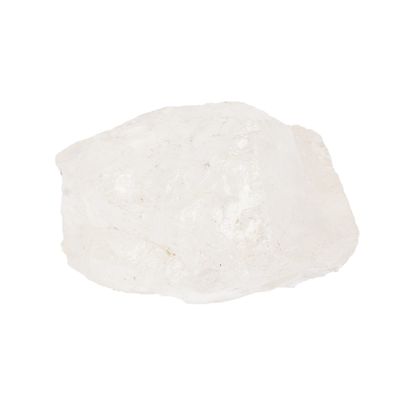 236.8 Ct. Natural Healing Crystal Clear White Quartz Rough Stone for Healing, Yoga, Meditation & Other FJ-281