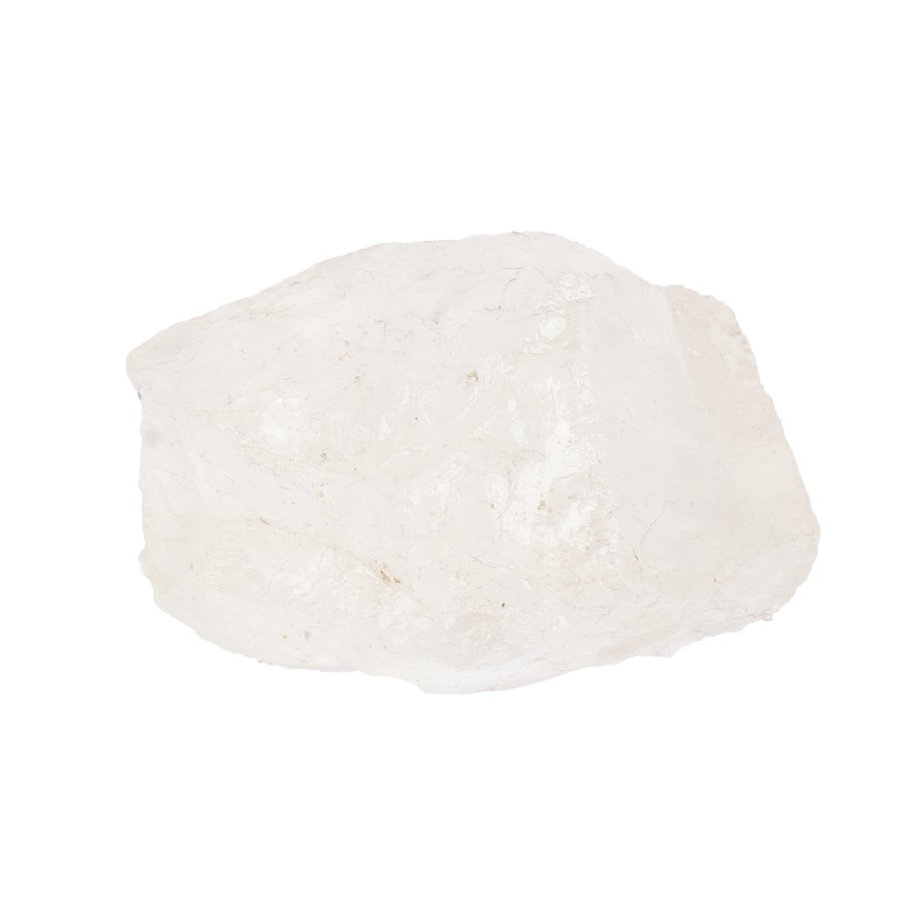 236.8 Ct. Natural Healing Crystal Clear White Quartz Rough Stone for Healing, Yoga, Meditation & Other FJ-281