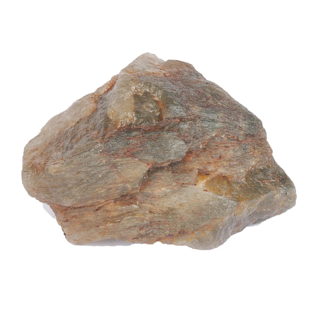 1269.5 Ct. Healing Crystal Rutile Quartz Rough Gemstone Raw Healing Stone for Yoga, Meditation, Aura Cleansing FJ-289