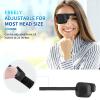 eZAKKA 3D Eye Patches for Adults Kids Right Eye, 4 Pieces Medical Eyepatch for Lazy Eyes Amblyopia Strabismus and After Surgery, Black (Right) view 4