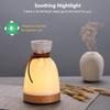 Aroma Diffuser Humidifier, Wooden Essential Oil Diffuser, Cool Mist Desktop Diffuser, LED Night Light, Waterless Auto-Off, Ultra Quiet Aromatherapy Humidifier for Bedroom Office Yoga SPA view 3