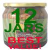 Harold's - The Original Beer Pickle Gherkins - Super Hot and Spicy Dill Pickle Gherkins Packed With Fresh Garlic and Habanero - Made in Texas view 1