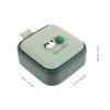 1pc Weekly Pill Organizer Case Portable Multi-Compartment Container for Medications Durable Green Material for Travel and Daily Use view 2