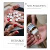 1pc Weekly Pill Organizer Case Portable Multi-Compartment Container for Medications Durable Green Material for Travel and Daily Use view 4