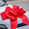 Big Red Car Bow 30in Large Giant for Car, Birthday Gift, Large Gift view 1