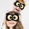 2 Pieces Eye Sleep Mask Funny Cover Eye Blindfold for Women Men Kids, 100% Blackout Sleeping Mask with Adjustable Strap, Sleeping Eye Shades Soft Funny for Travel/Night Sleeping/Office Rest/Nap. view 1
