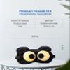 2 Pieces Eye Sleep Mask Funny Cover Eye Blindfold for Women Men Kids, 100% Blackout Sleeping Mask with Adjustable Strap, Sleeping Eye Shades Soft Funny for Travel/Night Sleeping/Office Rest/Nap. view 4