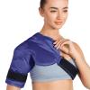 REVIX Shoulder Ice Pack Rotator Cuff Cold Therapy, Ice Packs for Injuries Reusable Gel for Shoulders Pain Relief, Bursitis and Swelling, Cold Compress Shoulder Ice Wrap view 1