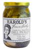 Harold's - Frances Cowley's Crinkle Cut Dill Pickle Slices - Award Winning Gourmet Pickles Packed With Fresh Garlic and Dill - Made in Texas view 3