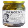 Harold's - Frances Cowley's Crinkle Cut Dill Pickle Slices - Award Winning Gourmet Pickles Packed With Fresh Garlic and Dill - Made in Texas view 3