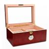 Humidor Cigar Cedar Wood with humidifier Office Cigar Box Cigar Storage Compartment Moisturizing Cigar case view 1