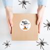 Andaz Press Halloween Thank You Stickers - 2 Inch Round, 40 Bulk, Trick or Treat, Pumpkin, Happy Halloween Stickers Labels for Kids Treat Bags & Party Favors view 2