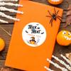 Andaz Press Halloween Thank You Stickers - 2 Inch Round, 40 Bulk, Trick or Treat, Pumpkin, Happy Halloween Stickers Labels for Kids Treat Bags & Party Favors view 3