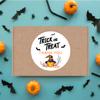 Andaz Press Halloween Thank You Stickers - 2 Inch Round, 40 Bulk, Trick or Treat, Pumpkin, Happy Halloween Stickers Labels for Kids Treat Bags & Party Favors view 4