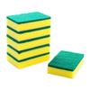 HOMESmith - Large Heavy Duty Scrub Sponge - Dual Sided Dish Washing & Cleaning Scourer - Absorbent, Non-Scratch, Reusable - Pack of 6 view 1