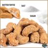 Kettle Creek Snacks Nut Combo - 1 1/2 Lbs Honey Salt Cashew & 1 1/2 Lbs Butter Toffee Cashew Individually Sealed view 3