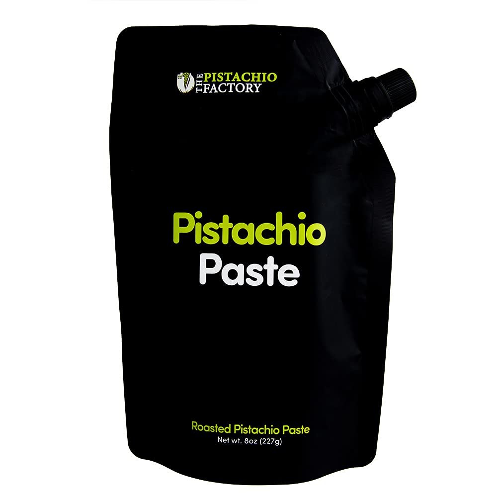 100% Pure Pistachio Paste, Butter, Dubai Chocolate Filling, Pistachio Spread, Crema De Pistacho, Dip, No Sugar, No fillers, Kosher, Make Own Cream - The Pistachio Factory