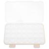 1pc Portable Pill Organizer Case Compartment Holder for Vitamins Medicines Sealing Design for Moisture Protection Easy view 1