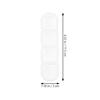 1pc Portable Pill Organizer Case Compartment Holder for Vitamins Medicines Sealing Design for Moisture Protection Easy view 3