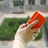 01 Glass Tools, Window Cleaner, Washing Adjustable with 2 Rags Magnetic Glider Car Windshields Mirrors for Home Office(Orange) view 3