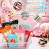 100 Pack Holographic Mylar Bags, Small Packaging Bags with Clear Window, Resealable Bag for Small Business, Candy Jewelry Sample Packaging (Pink, 2.4 x 3.9 Inch) view 4