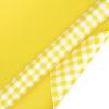 WRAPAHOLIC 30 Inch Reversible Wrapping Paper Roll - Jumbo Roll Yellow and White Plaid Design for Birthday, Holiday, Wedding, Baby Shower and More Occasions - 30 Inch x 33 Feet view 2
