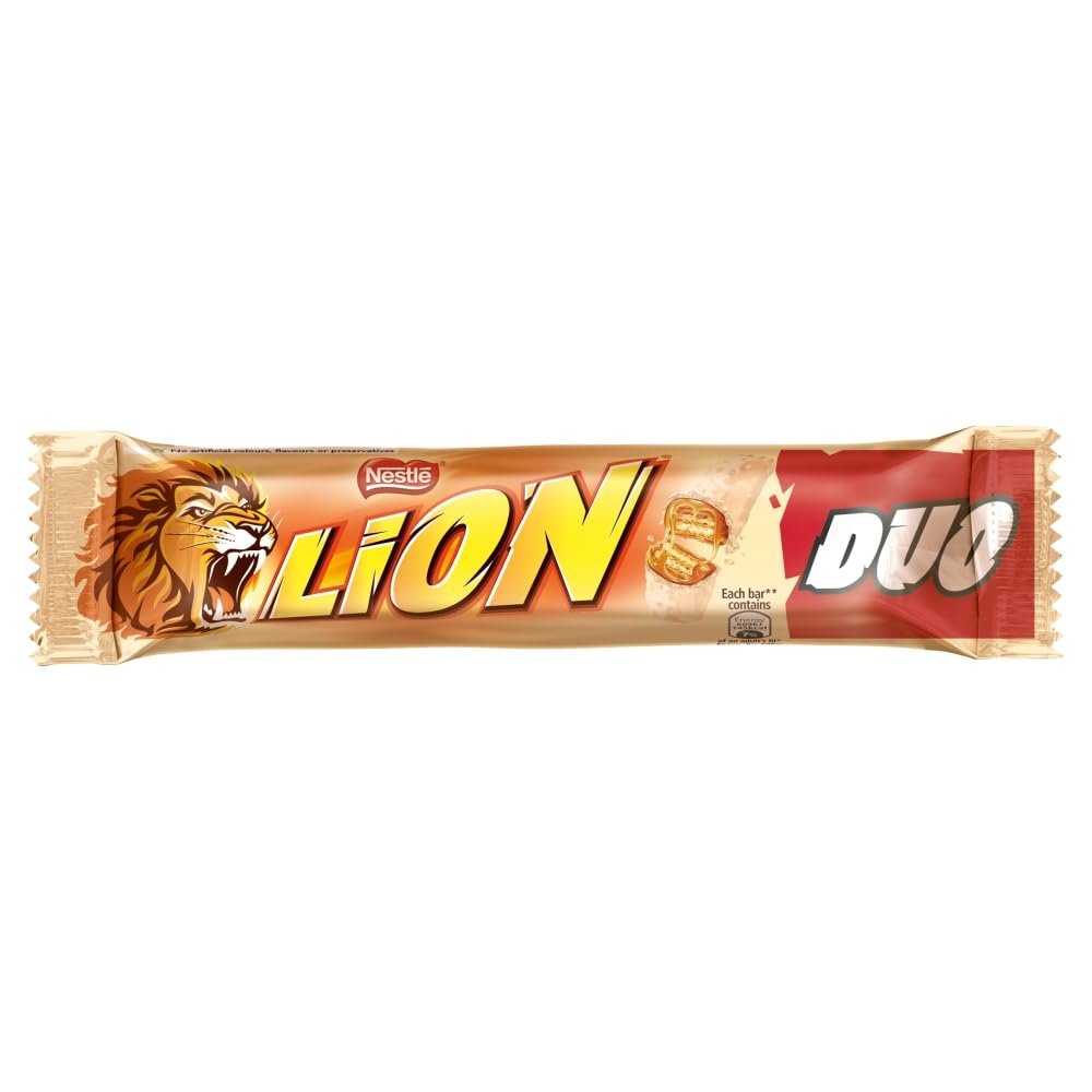 NESTLE LION WHITE CHOCOLATE DUO 60g