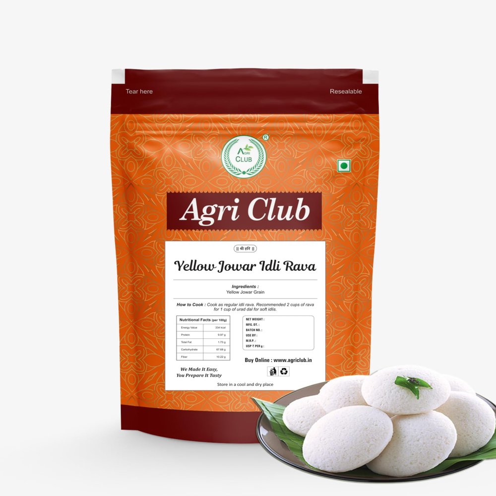Agri Club Yellow Jowar Idli Rava 400g