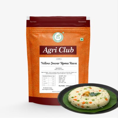 Agri Club Yellow Jowar Upma Rava 400g