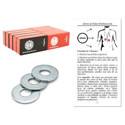 SaveMeMagnets - Kit de Bienestarde Biomagnetismo | 10 Imanes Grado Teraputico y Gua Ilustrada | Autocuidado con Imanes [Bienestar y Equilibrio] | Herramientas magnticas para Energa y Alineacin