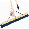 1-Pack - 36" Heavy Duty Outdoor Push Broom with 60" Handle. Ideal for Asphalt, Concrete & Heavy Debris. Durable American Made Steel Brackets-Stainless Steel Hardware. No Plastic. 100% USA Made view 1