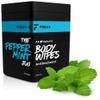 Klean Freak Body Wipes - for Face and Body, No Water, Wipe Away Sweat and Odor, Large Textured, Travel, Gym, Camping and More, 120 Cnt Jug (Peppermint) view 1