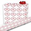 Custom Name on Gift Wrapping Paper Personalized Gift Wrap Wrapping Paper Roll with Text Custom Wrap Gift Unisex Adult Men Women Kids Baby for Birthday Anniversary Valentine Mother Father Christmas Day view 1