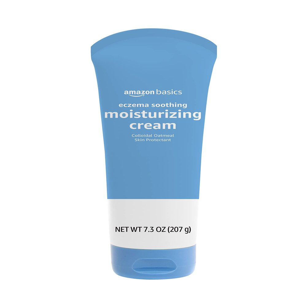 Amazon Basics Eczema Soothing Moisturizing Cream with Colloidal Oatmeal, 7.3 ounce (Pack of 1) (Previously Solimo)