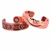 2PCS Copper Ring for Women,Pure Copper Magnetic Rings,Adjustable Thumb Fingers Ring view 1