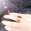 2PCS Copper Ring for Women,Pure Copper Magnetic Rings,Adjustable Thumb Fingers Ring view 2