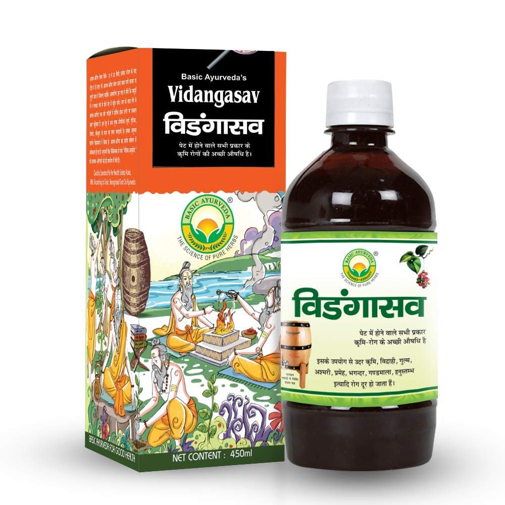 iqra Basic Ayurveda Vidangasav 450ml