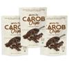 Missy Js Organic Unsweetened Carob Chips 8 oz | Vegan and Gluten-Free | Healthy Caffeine Free Chocolate Substitute for Baking and Snacking (3 Pack) view 1