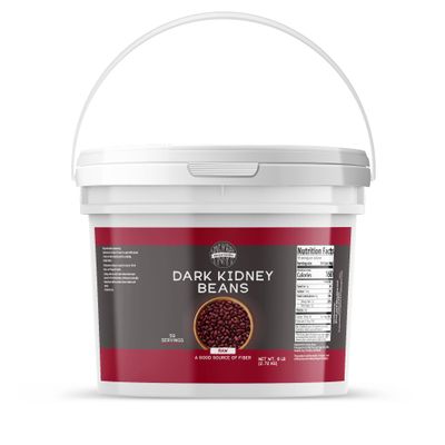 Birch & Meadow 1 Gallon of Dark Kidney Beans, Soups, Stews, Salads