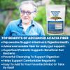 Advanced Acacia Fiber Powder 2.5 Ibs (40oz) Organic Soluble Fiber Leaky Gut Repair Powder. Natural Supplement Prebiotic for Gut Repair view 2