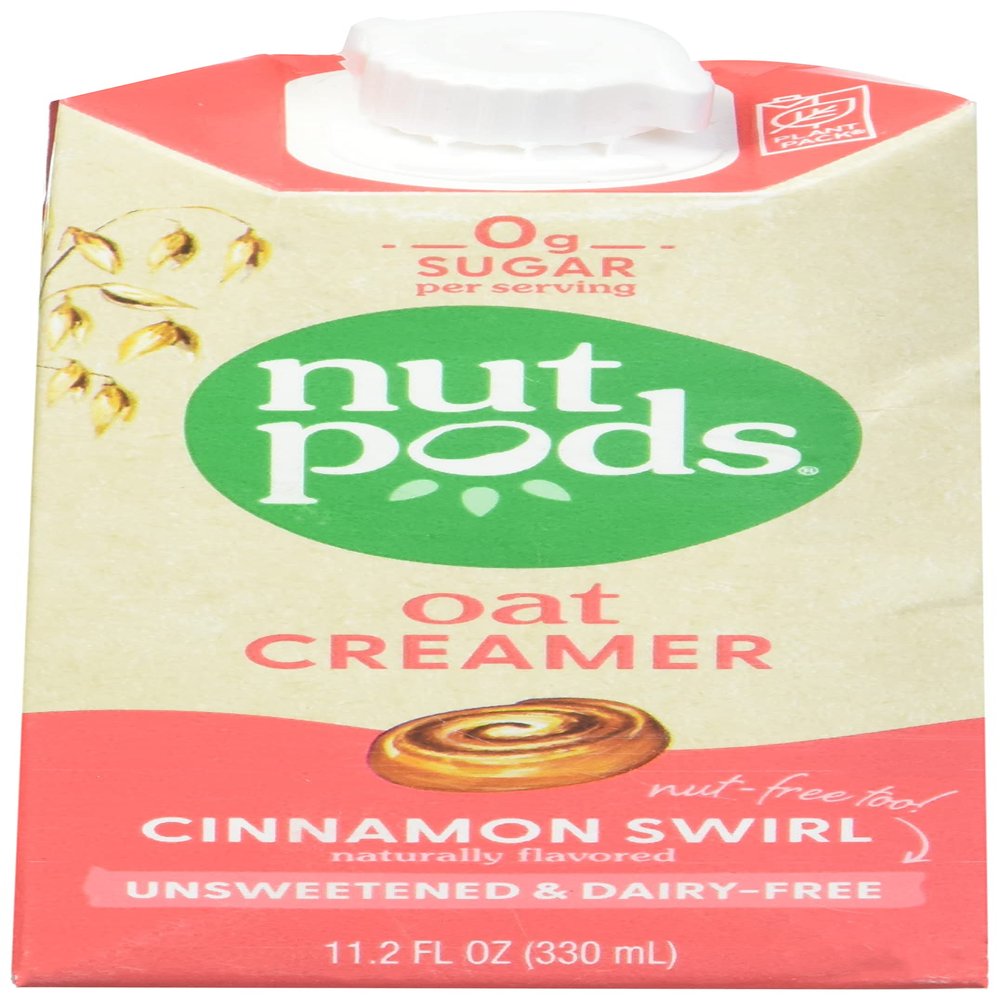 Nutpods Unsweetened Cinnamon & Coconut Cinnamon Swirl Creamer 11.2 FO
