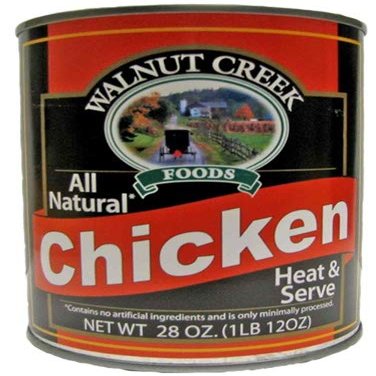 AmishTastes Walnut Creek Canned Meats Variety Pack (Chicken and Turkey), 112 Oz.
