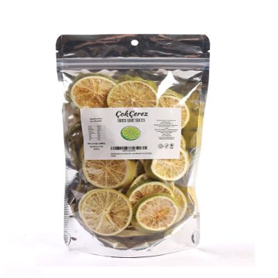 Dehydrated Lime Slices,Dried Lime Slices by cokcerez 3.5 oz(100 gr)