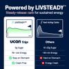 UCAN Edge Energy Gel Shots, Strawberry Banana (12, 2 Ounce Packets) for Running, Training, Workouts, Fitness, Cycling, Crossfit | Sugar-Free, Vegan, & Keto Friendly Energy view 4