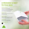 Prime Line Packaging Christmas Gift Boxes with Lids, Holiday Gift Boxes for Presents, Mini White Gift Box for Small Business, Birthdays, Weddings, Jewelry Storage, Bulk, 6x6x3, 15 Pack view 2