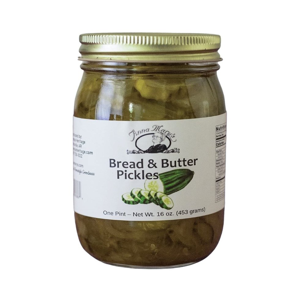 Anna Mary's Bread and Butter Pickles, 16 oz - 2 pack
