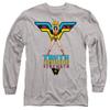 LOGOVISION Wonder Woman Truth, Compassion, Strength Unisex Adult Long-Sleeve T Shirt, Truth, Compassion, Strength, Large view 1