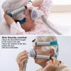 16 Pieces Strap Covers Mask Strap Headgear Strap Sleep Mask Cushion Soft Accessories for Face Pressure Relief(Gray) view 4