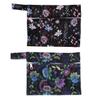 2 Pieces Reusable Mini wet bag for Mama Cloth Menstrual Pads/Breast Pads,7x5.5 Inch(2MN5) view 1