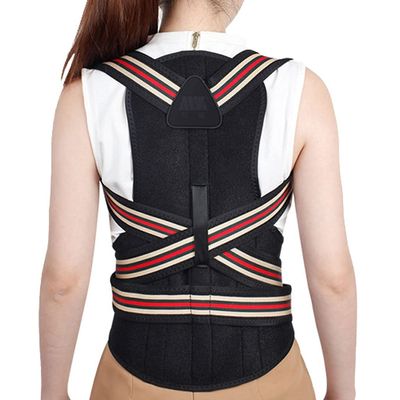XWSM Posture Corrector for Kids Aldult Women Men Dual Adjustable Breathable Back Brace Straightener, for Winter Warm Clavicle Support Spine Lumbar Neck Shoulder Support (Size : M)